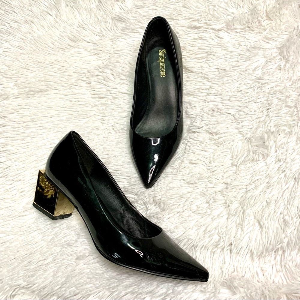 Sinequanone Paris Patent Block Heels